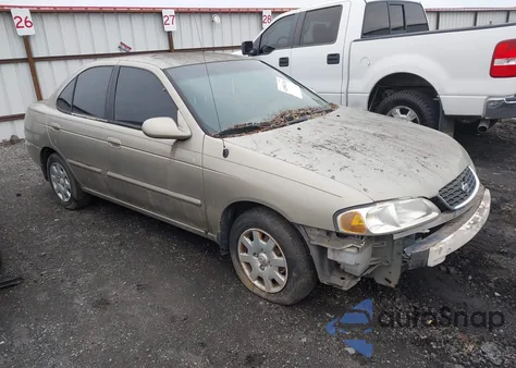 2000 Nissan Sentra Gxe/Xe z USA, uszkodzony, nr VIN 3N1CB51D8YL321629